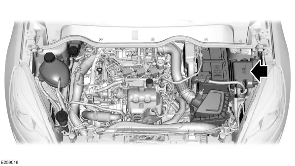 Ford Fiesta VIII (2020-2021) - caja de fusibles